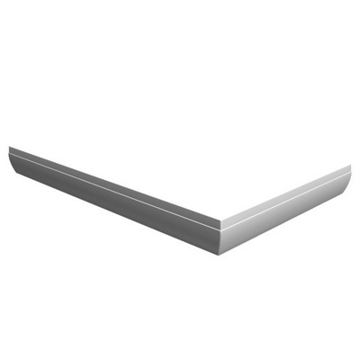 Панель GIGANT PRO 100x80 Левая с кpеплением белая