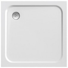 Поддон PERSEUS PRO-80 CHROME белый