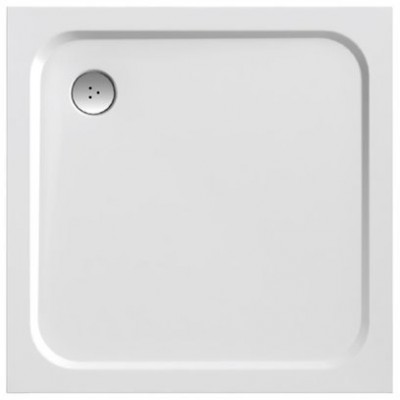 Поддон PERSEUS PRO-80 CHROME белый