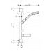 Душевой гарнитур Hansgrohe Croma 100 Multi