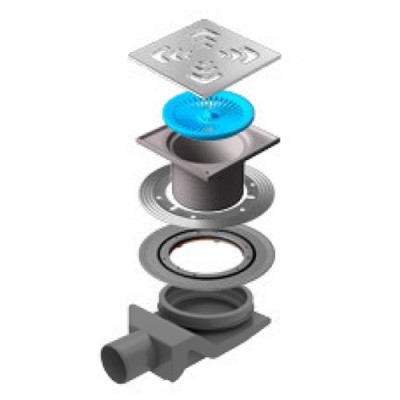 Душевой трап Pestan Confluo Standard Square 4 13000008