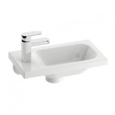 Умывальник Ravak Chrome 400 левый белый с отверстиями